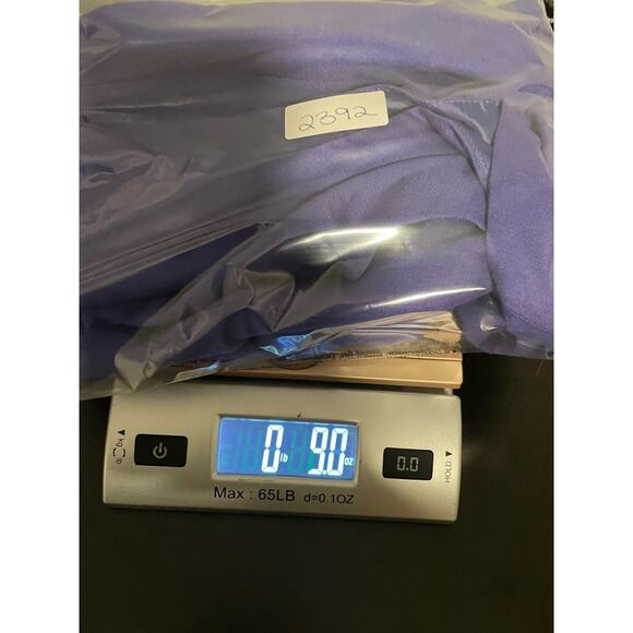 Coldwater Creek Womens Dress Size 16 Purple Linen Rayon Sleeveless Lagenlook - Picture 8 of 8